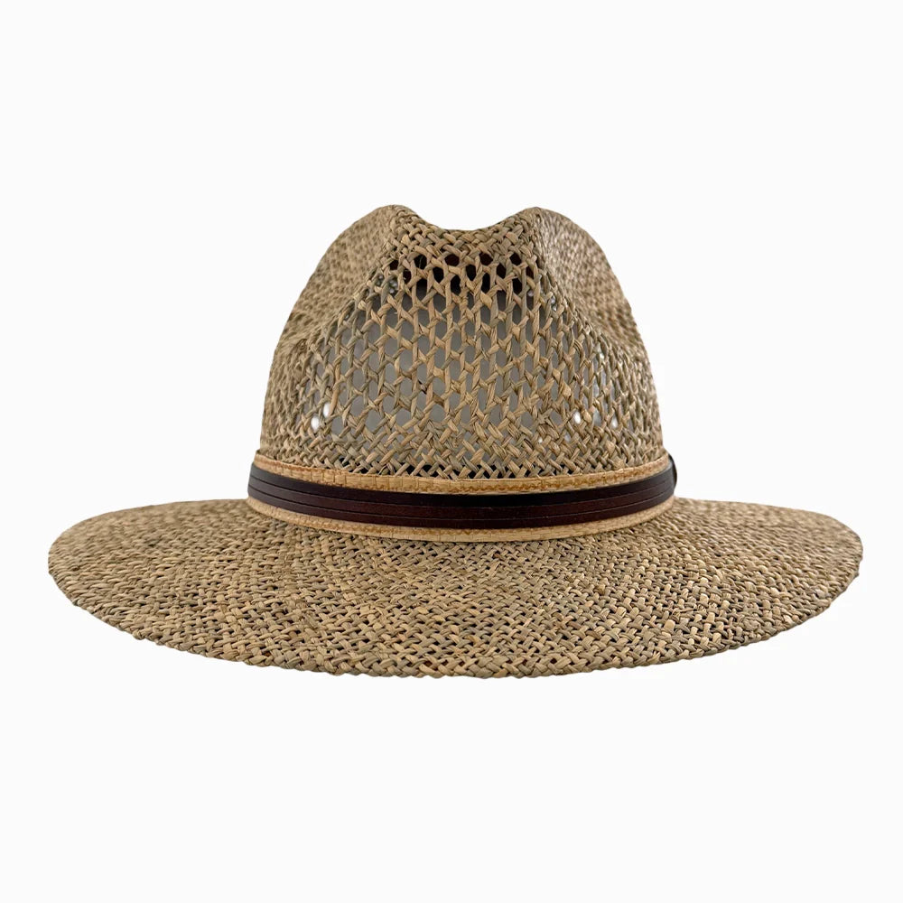 Cubana | Womens Seagrass Straw Sun Hat