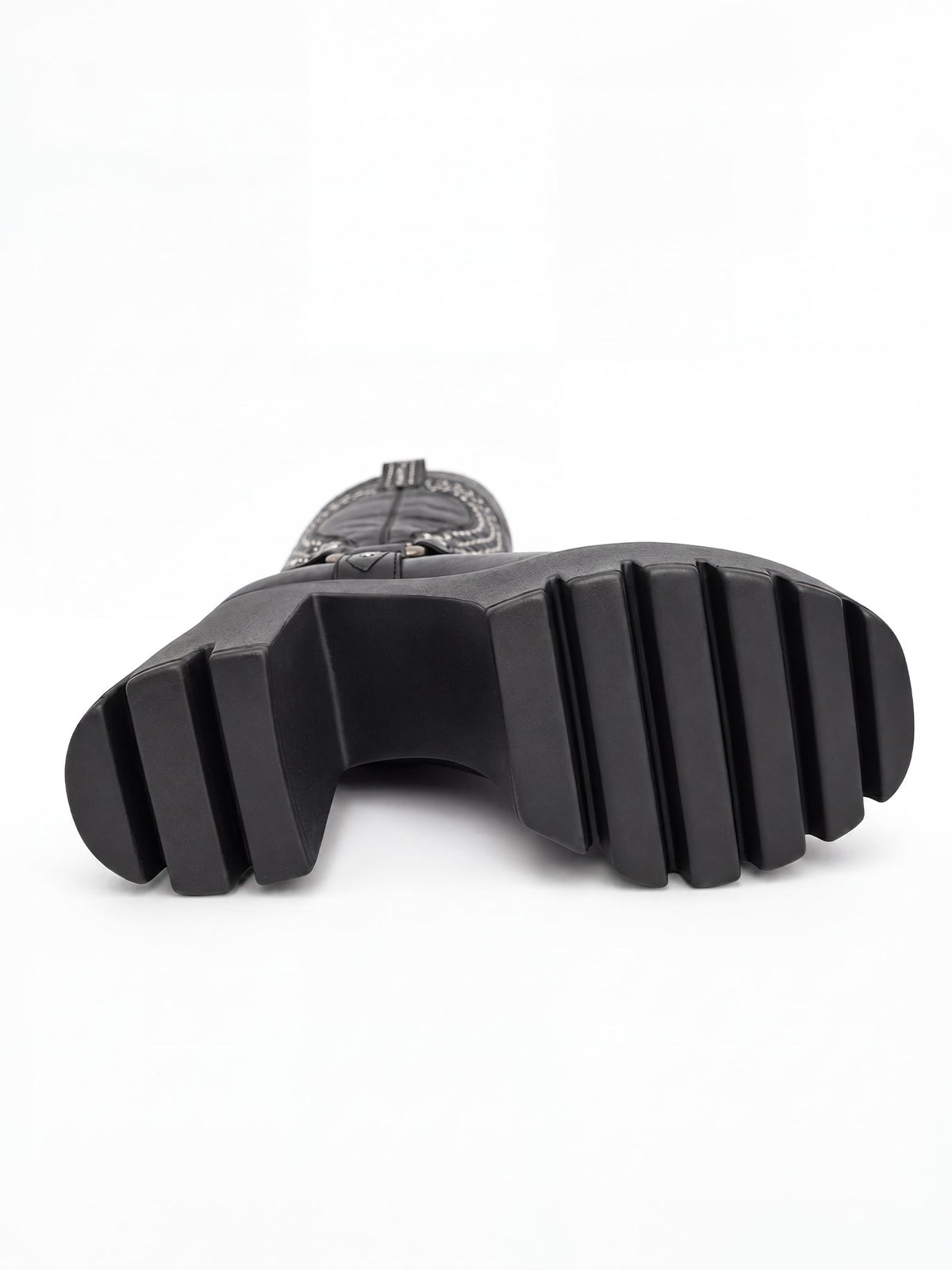 Platform Cowgirl Black