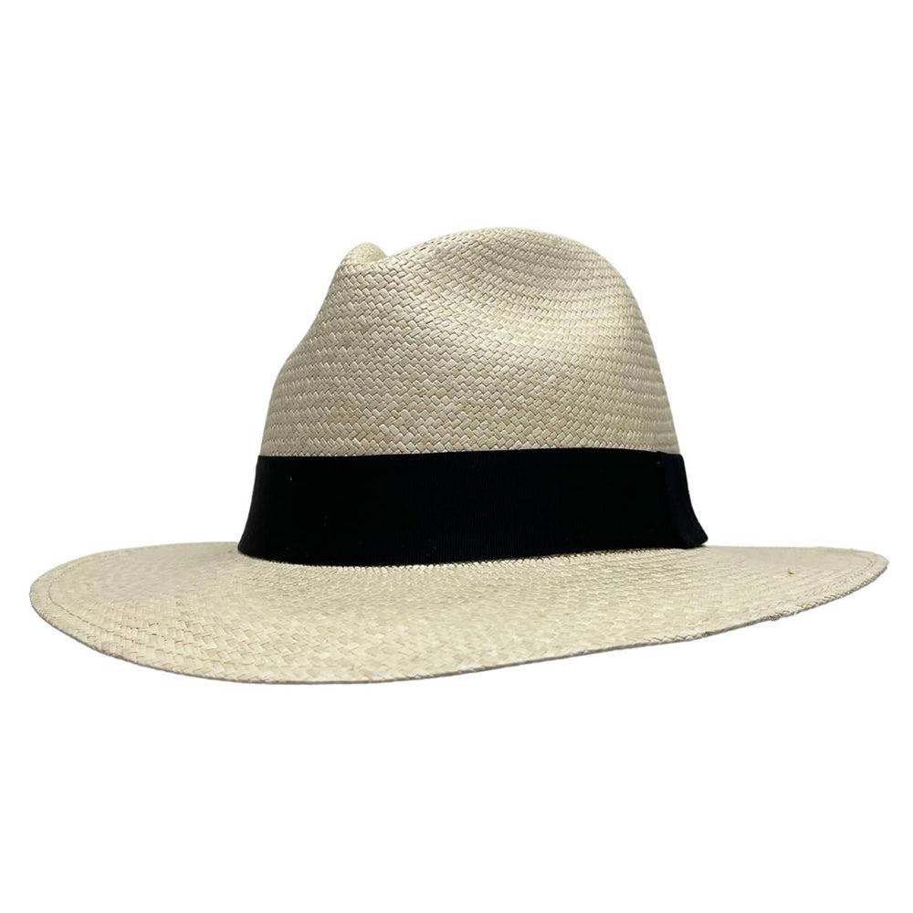 Caracas | Mens Natural Genuine Panama Fedora Hat