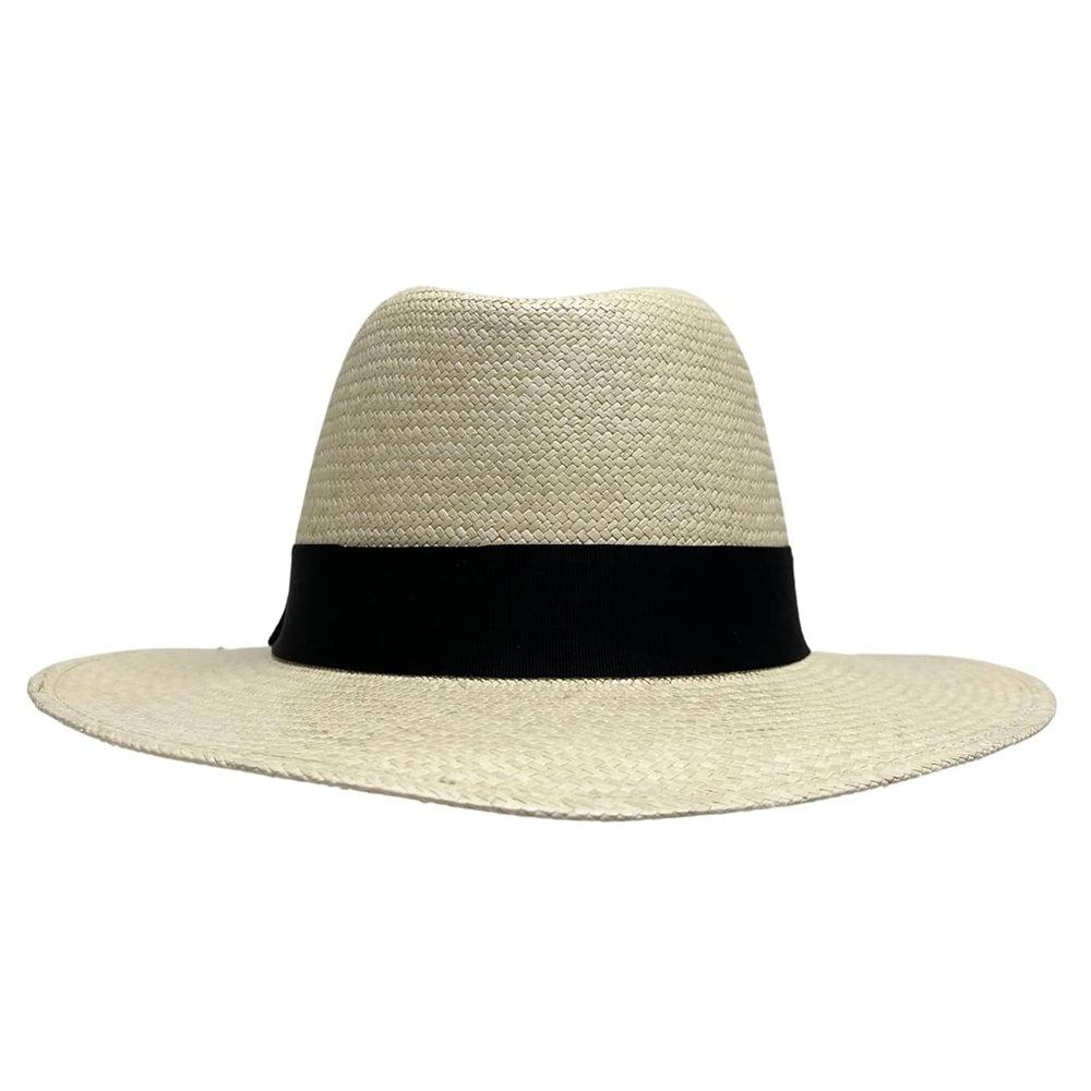 Caracas | Mens Natural Genuine Panama Fedora Hat