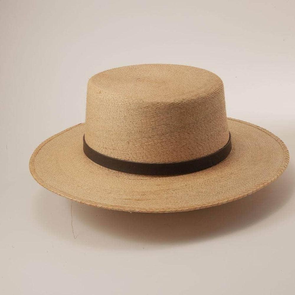 Cozumel | Mens Palm Wide Brim Straw Sun Hat